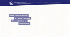 Desktop Screenshot of completeconsulting.net