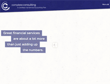 Tablet Screenshot of completeconsulting.net